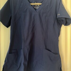 Barco Uniforms Women's Blue Scrub Top